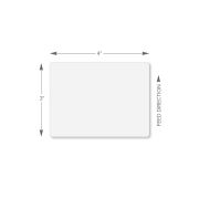 4 x 3 in All-Temp Non Top Coated Direct Thermal Labels, 1900 per Roll, 4 per Carton