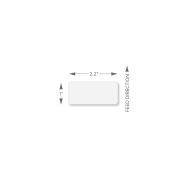 1.2 x 1 in  Iconex DT Dissolvable Labels 