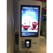 Tent Rack with installation sheet(1face for std Dieboldkiosk,WT RAL 9010)RN-100-1125